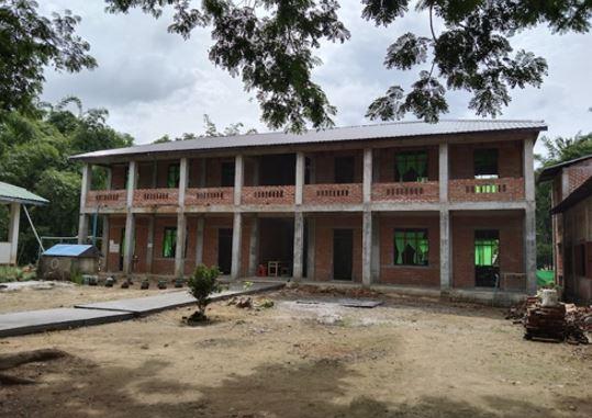 BEHS(B) InnThayo (Kyone Phyo Township) インタヨ校 校舎